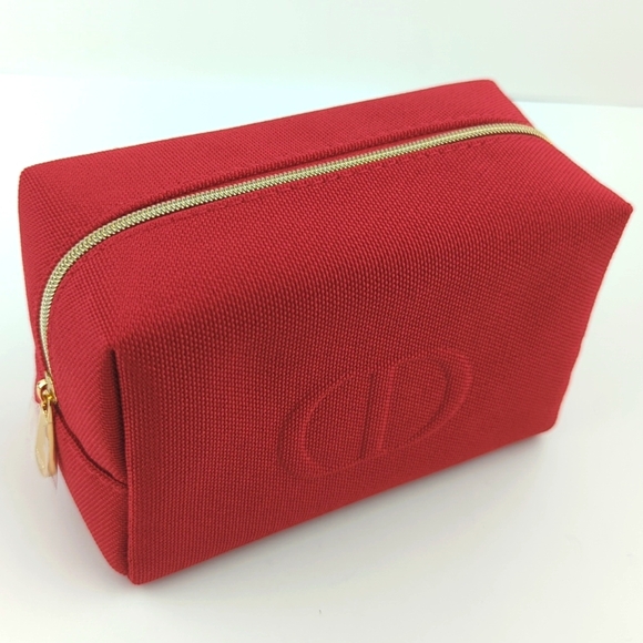Dior Mini Scarlet Red Makeup Bag - Picture 2 of 9